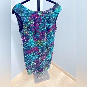 JonesWear New York sheath multi-colored dress‎ size 10